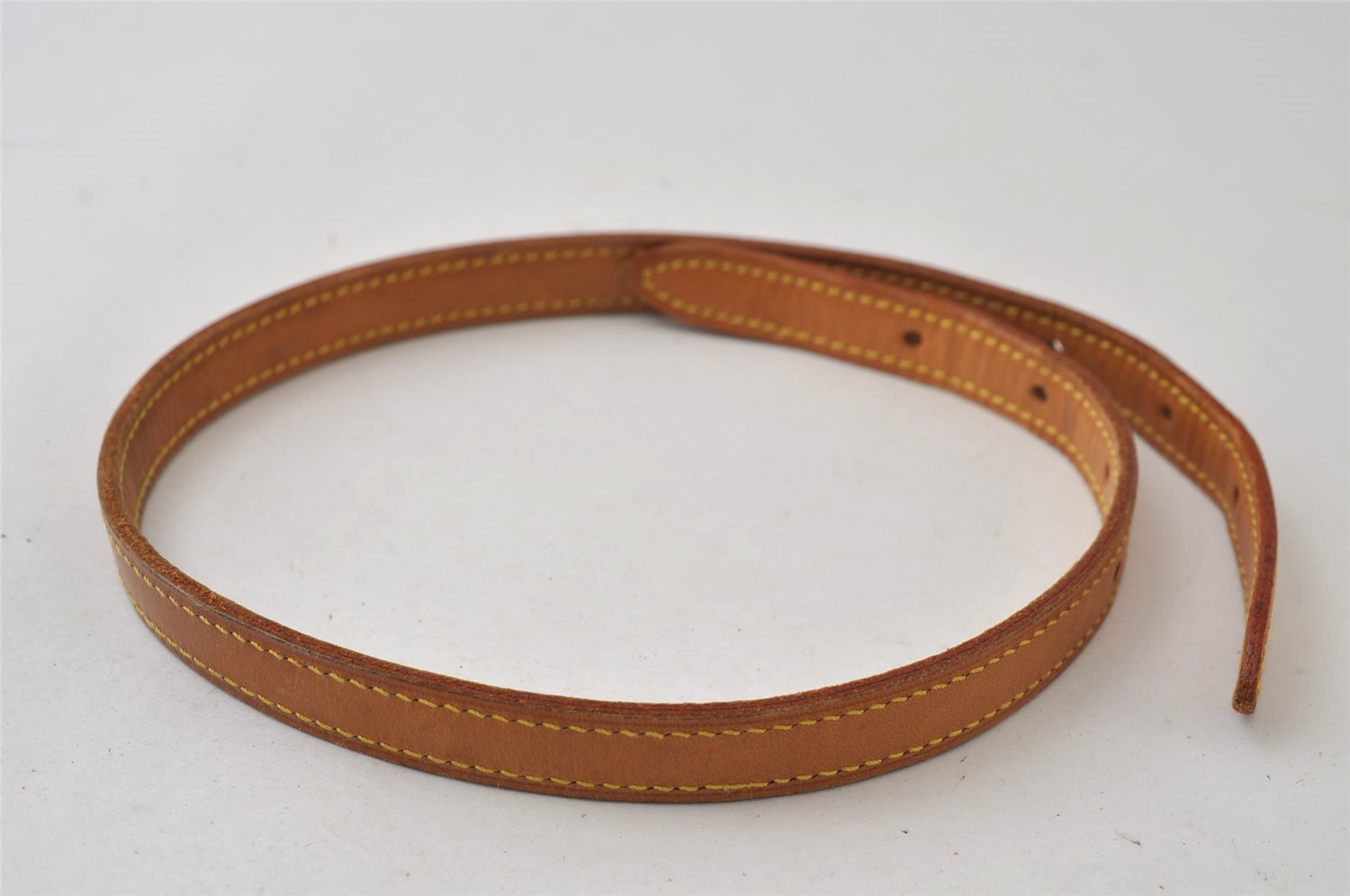 Authentic Louis Vuitton Leather Shoulder Strap For Bucket PM 27.6