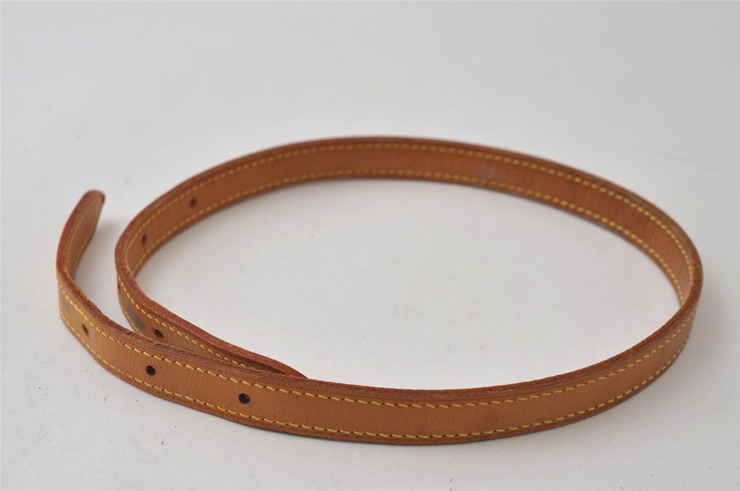 Authentic Louis Vuitton Leather Shoulder Strap For Bucket PM 27.6