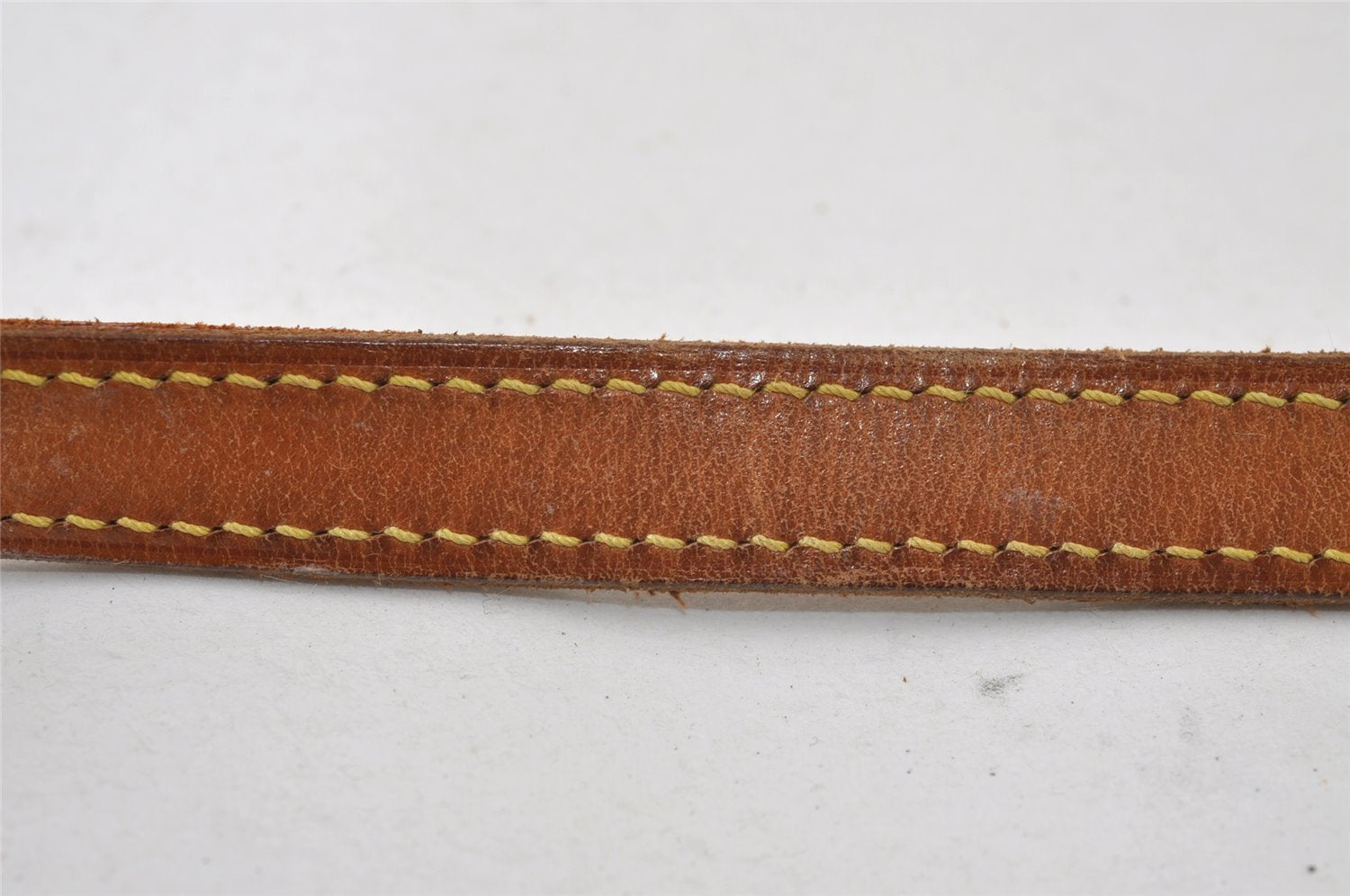 Authentic Louis Vuitton Leather Shoulder Strap For Bucket PM 27.6