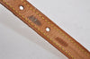 Authentic Louis Vuitton Leather Shoulder Strap For Bucket PM 27.6" Beige 0393J