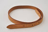 Authentic Louis Vuitton Leather Shoulder Strap For Bucket PM 27.6" Beige 0393J