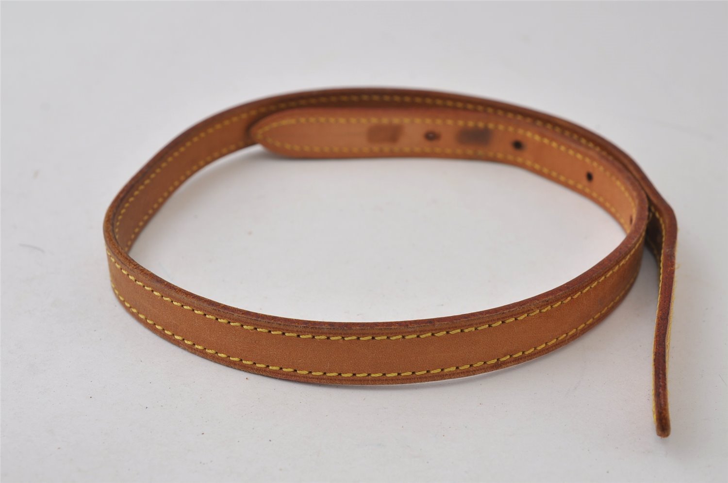 Authentic Louis Vuitton Leather Shoulder Strap For Bucket PM 27.6