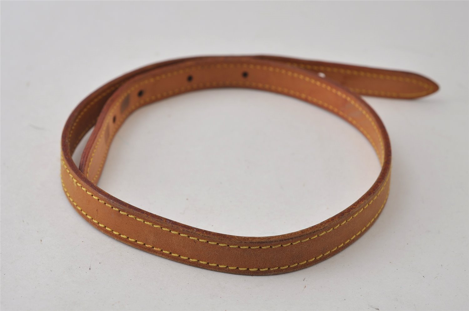 Authentic Louis Vuitton Leather Shoulder Strap For Bucket PM 27.6