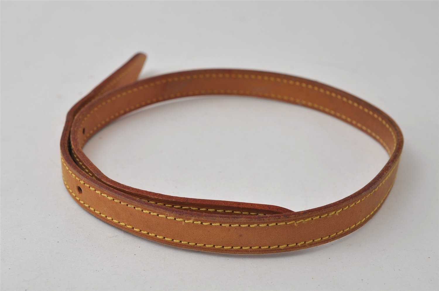 Authentic Louis Vuitton Leather Shoulder Strap For Bucket PM 27.6