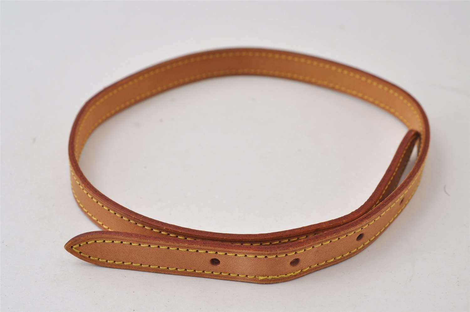 Authentic Louis Vuitton Leather Shoulder Strap For Bucket PM 27.6