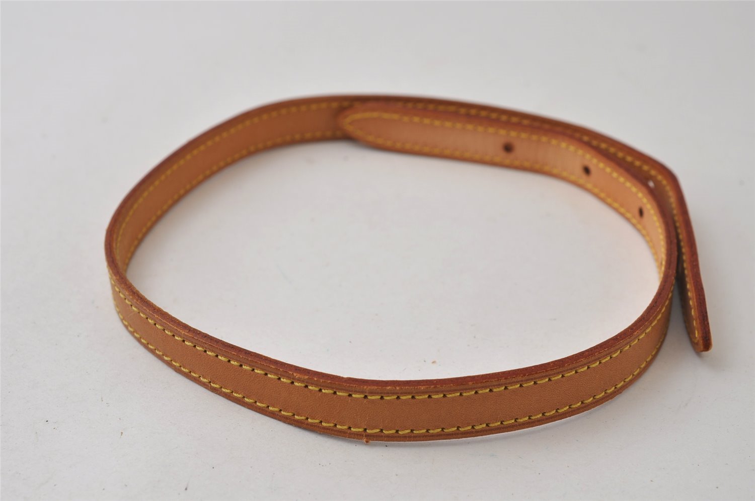 Authentic Louis Vuitton Leather Shoulder Strap For Bucket PM 27.6