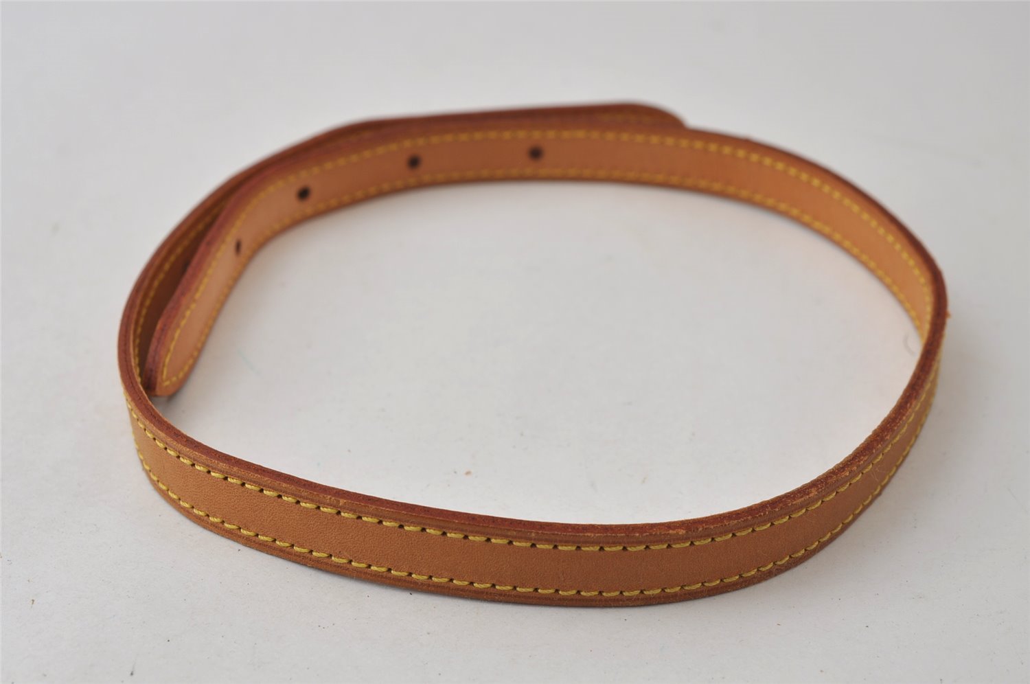 Authentic Louis Vuitton Leather Shoulder Strap For Bucket PM 27.6