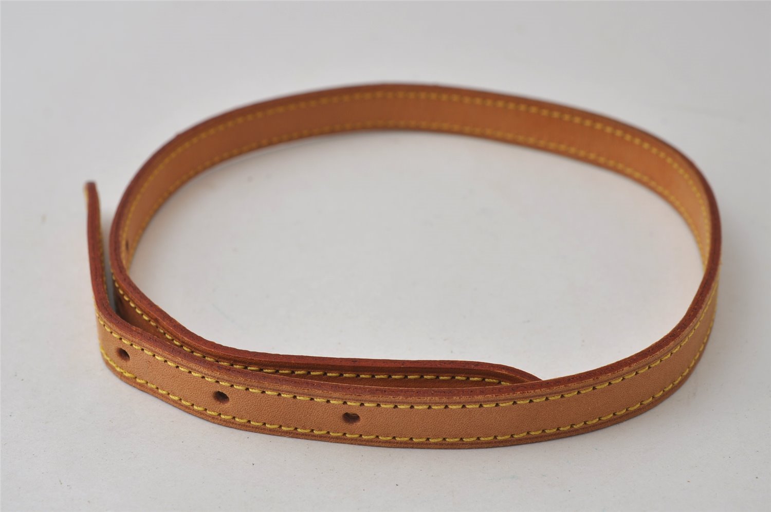 Authentic Louis Vuitton Leather Shoulder Strap For Bucket PM 27.6