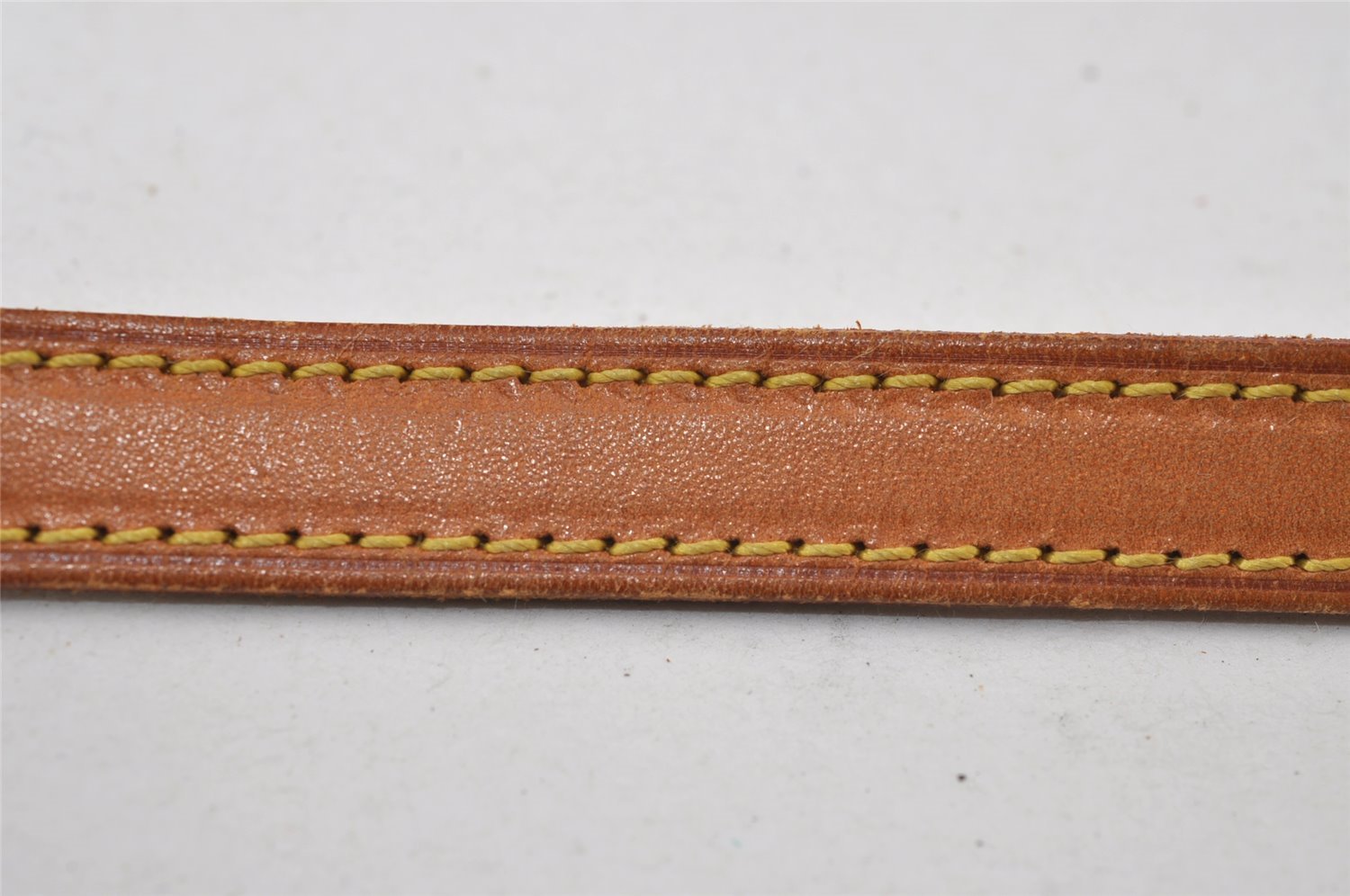 Authentic Louis Vuitton Leather Shoulder Strap For Bucket PM 27.6