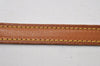 Authentic Louis Vuitton Leather Shoulder Strap For Bucket PM 27.6" Beige 0394J