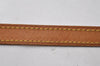 Authentic Louis Vuitton Leather Shoulder Strap For Bucket PM 27.6" Beige 0394J