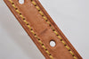 Authentic Louis Vuitton Leather Shoulder Strap For Bucket PM 27.6" Beige 0394J