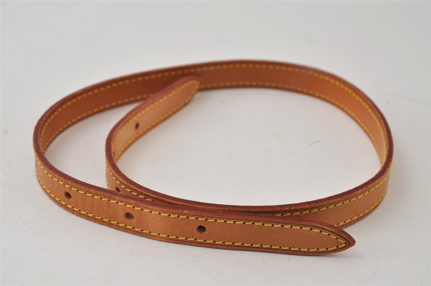 Authentic Louis Vuitton Leather Shoulder Strap For Bucket PM 27.6