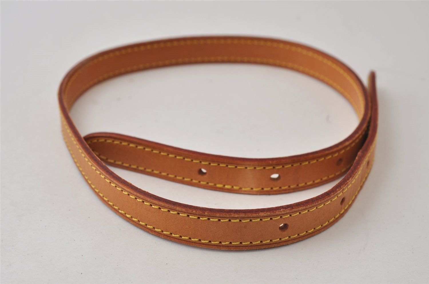 Authentic Louis Vuitton Leather Shoulder Strap For Bucket PM 27.6