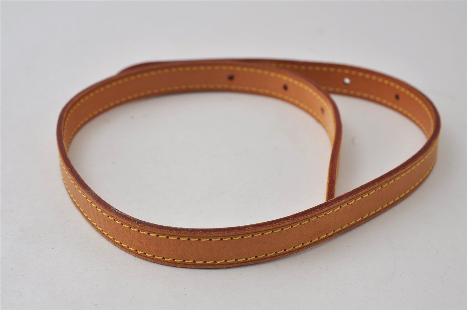 Authentic Louis Vuitton Leather Shoulder Strap For Bucket PM 27.6