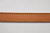 Authentic Louis Vuitton Leather Shoulder Strap For Bucket PM 27.6" Beige 0394J