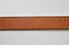 Authentic Louis Vuitton Leather Shoulder Strap For Bucket PM 27.6" Beige 0394J