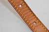 Authentic Louis Vuitton Leather Shoulder Strap For Bucket PM 27.6" Beige 0394J