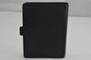 Authentic Louis Vuitton Epi Agenda MM Notebook Cover Black R20202 LV 0394K