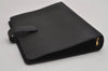 Authentic Louis Vuitton Epi Agenda MM Notebook Cover Black R20202 LV 0394K