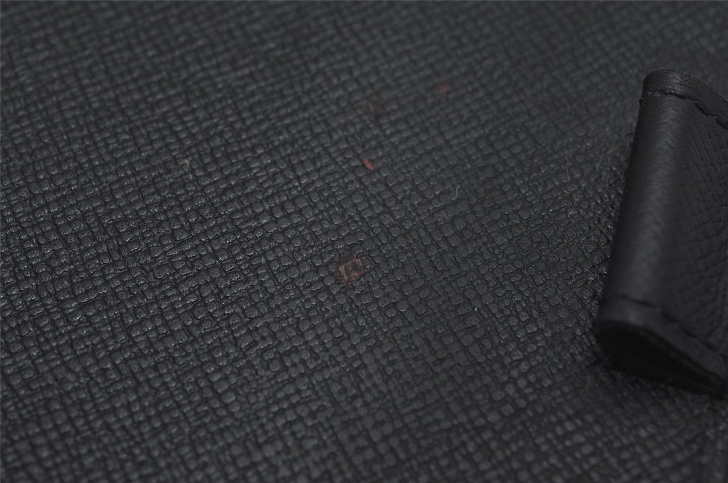 Authentic Louis Vuitton Epi Agenda MM Notebook Cover Black R20202 LV 0394K