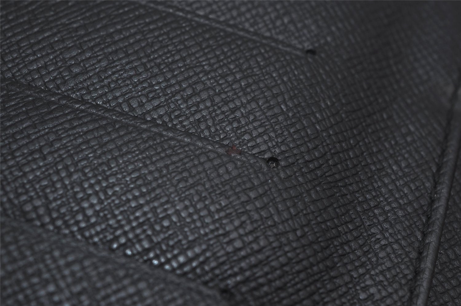 Authentic Louis Vuitton Epi Agenda MM Notebook Cover Black R20202 LV 0394K