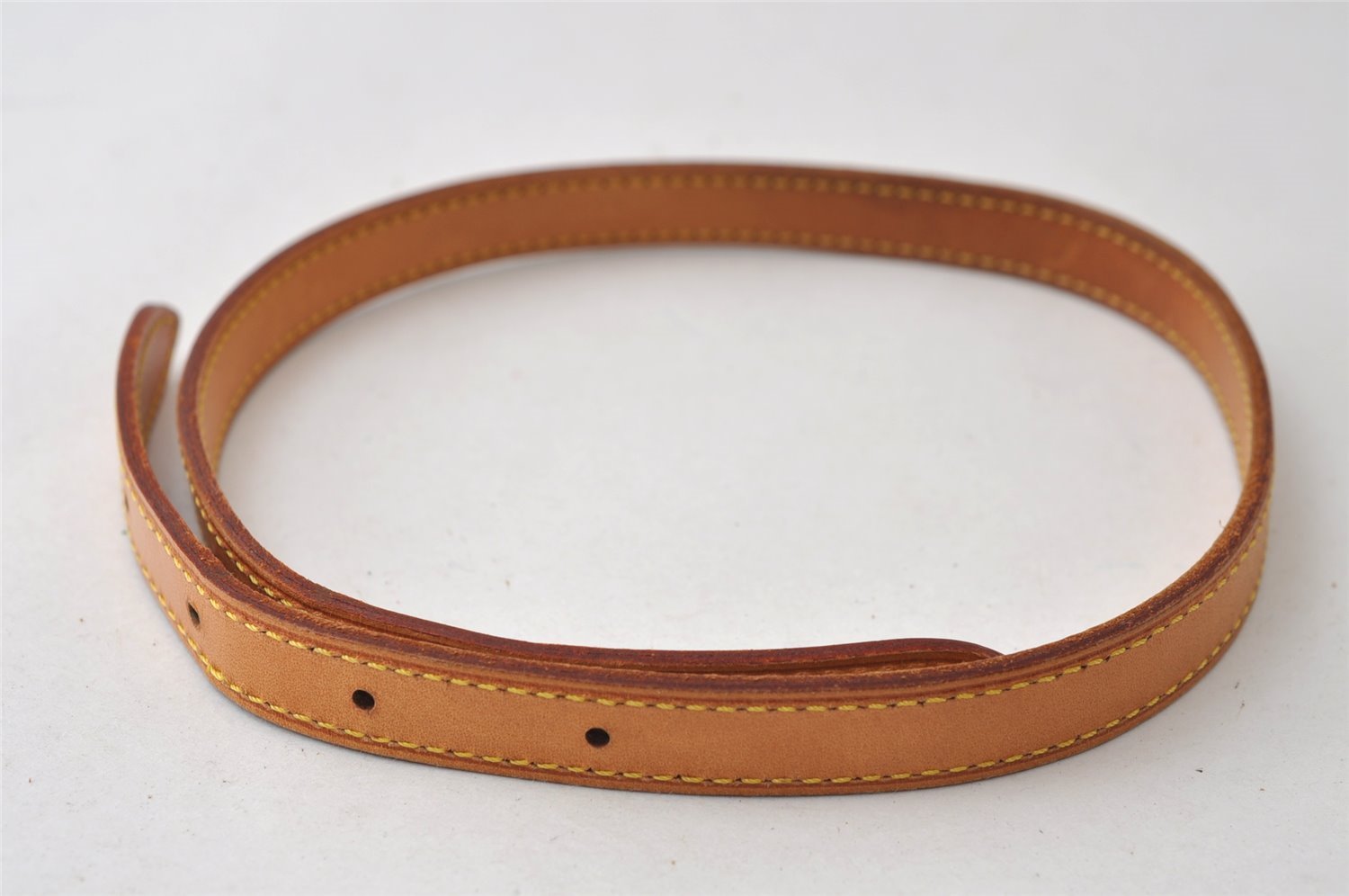 Authentic Louis Vuitton Leather Shoulder Strap For Bucket PM 27.6