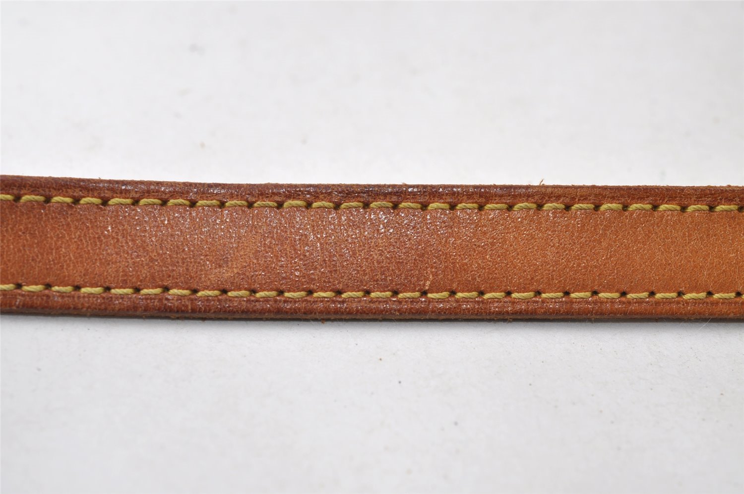 Authentic Louis Vuitton Leather Shoulder Strap For Bucket PM 27.6