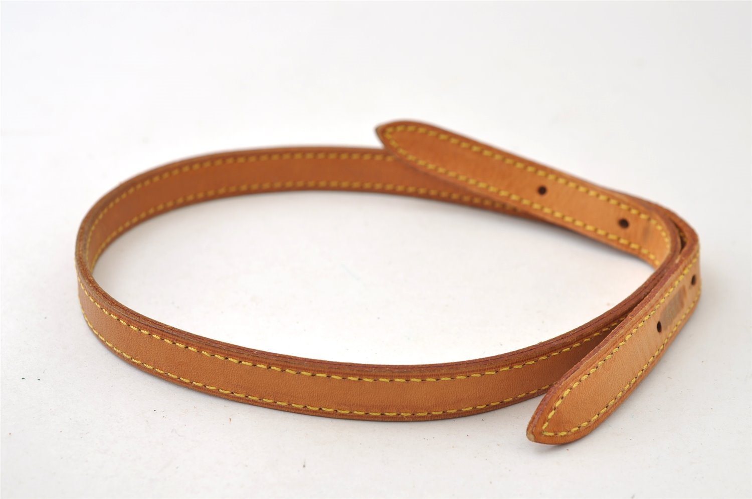 Authentic Louis Vuitton Leather Shoulder Strap For Bucket PM 27.6