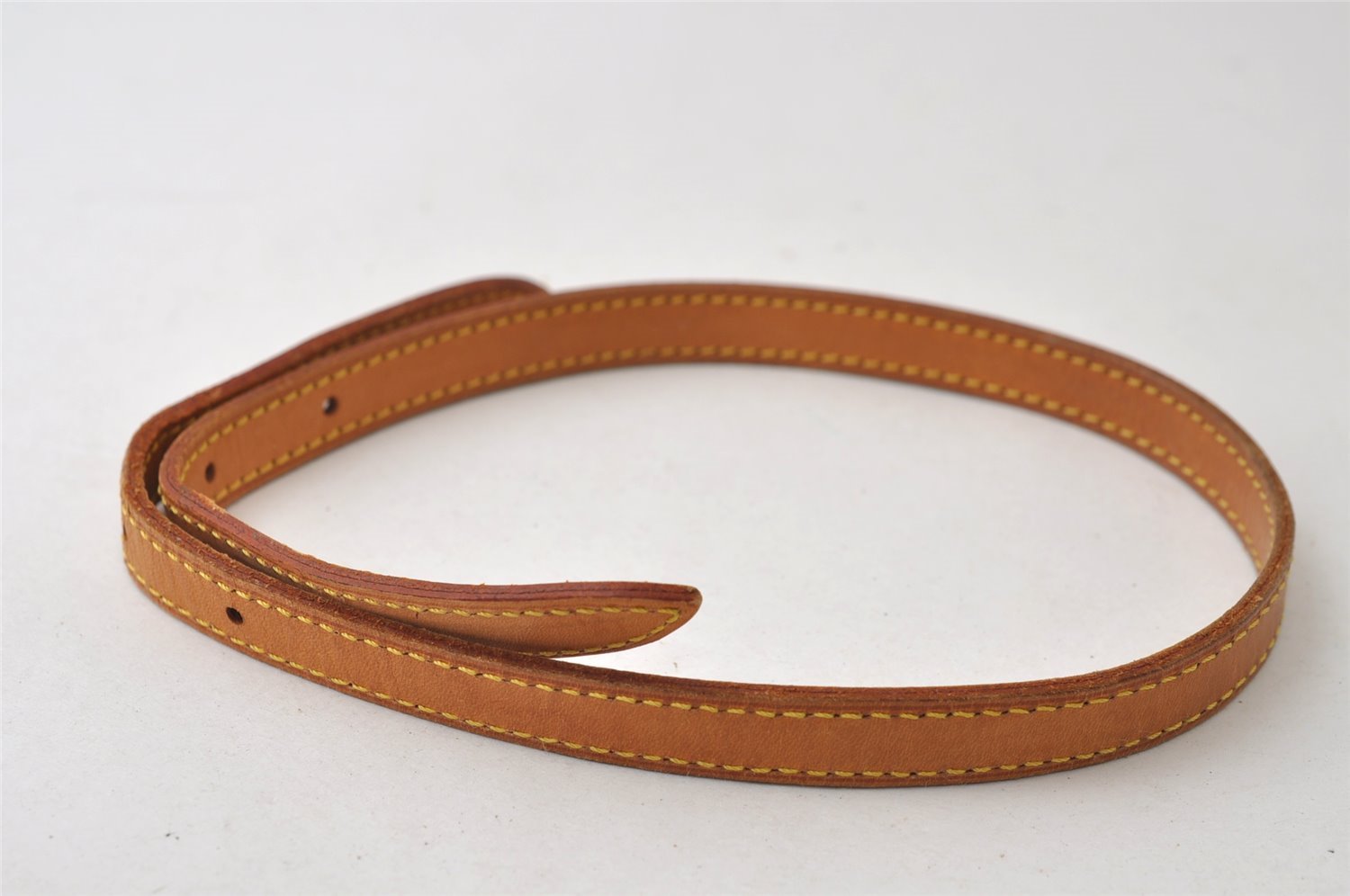 Authentic Louis Vuitton Leather Shoulder Strap For Bucket PM 27.6