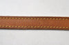 Authentic Louis Vuitton Leather Shoulder Strap For Bucket PM 27.6" Beige 0395J