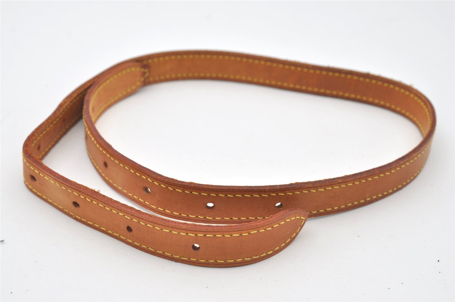 Authentic Louis Vuitton Leather Shoulder Strap For Bucket GM 31.9