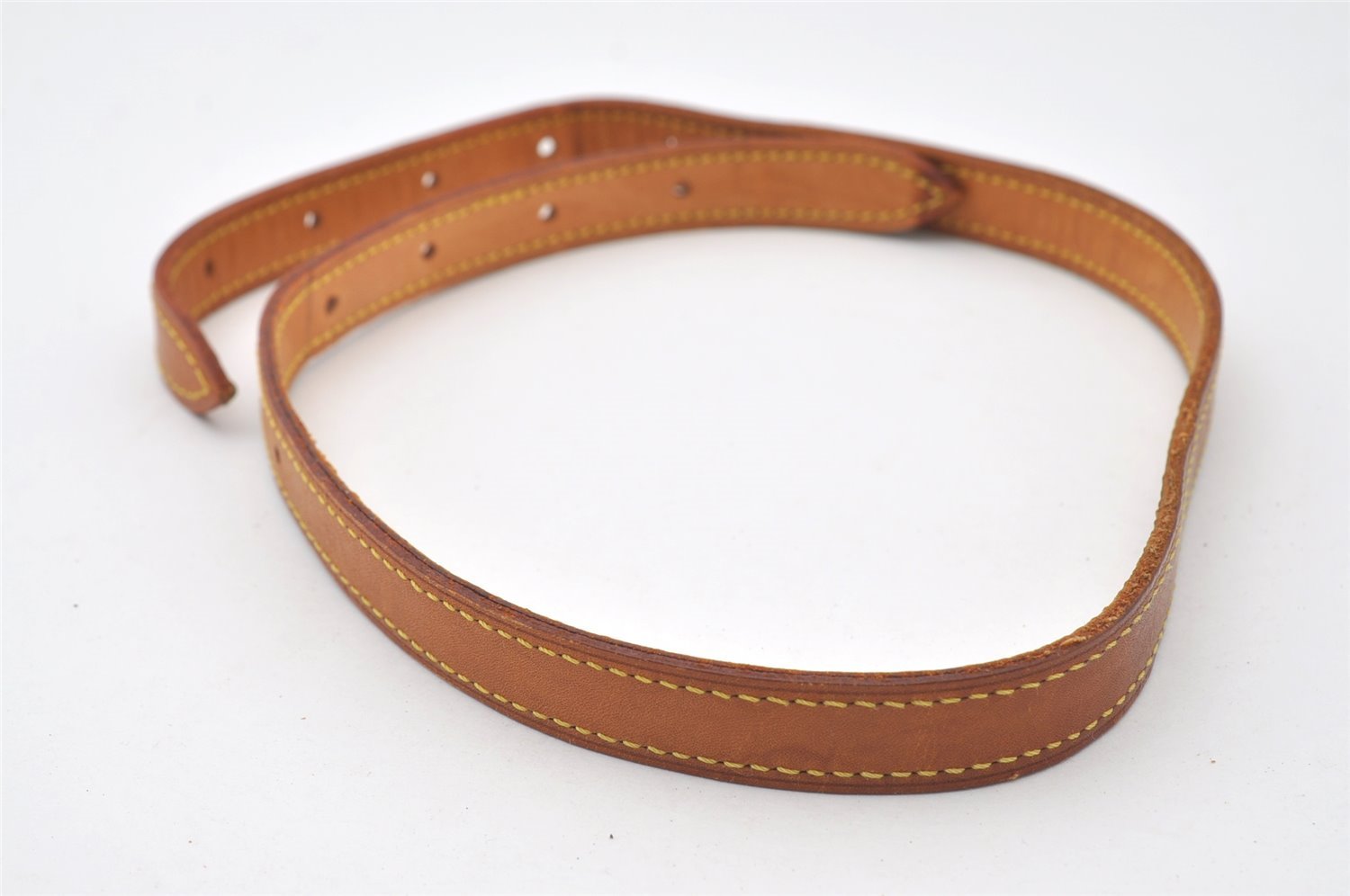 Authentic Louis Vuitton Leather Shoulder Strap For Bucket GM 31.9