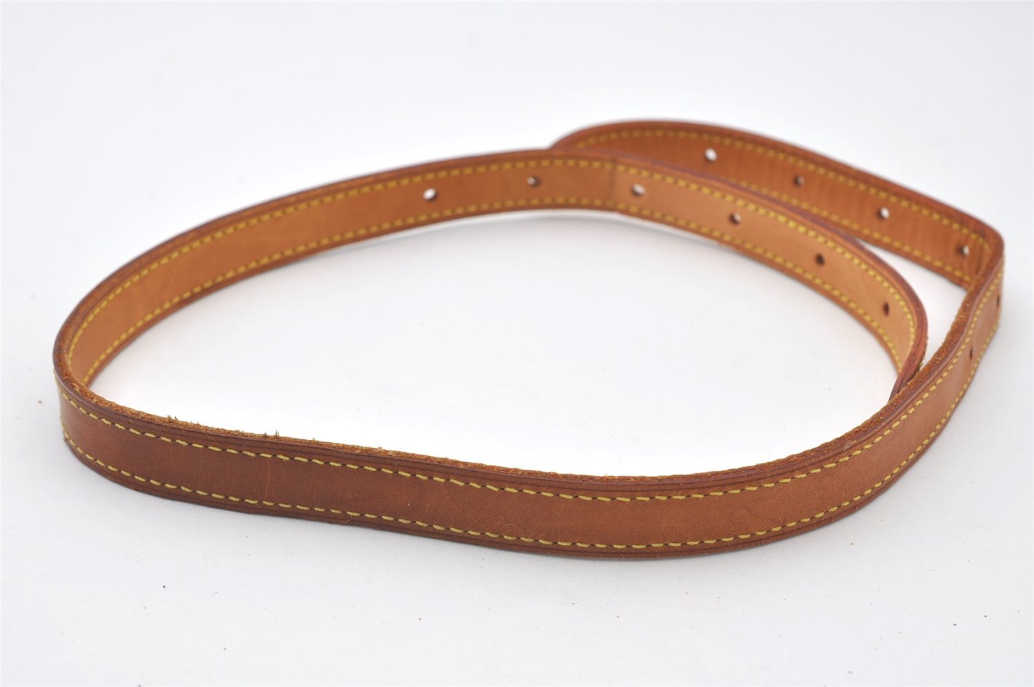 Authentic Louis Vuitton Leather Shoulder Strap For Bucket GM 31.9