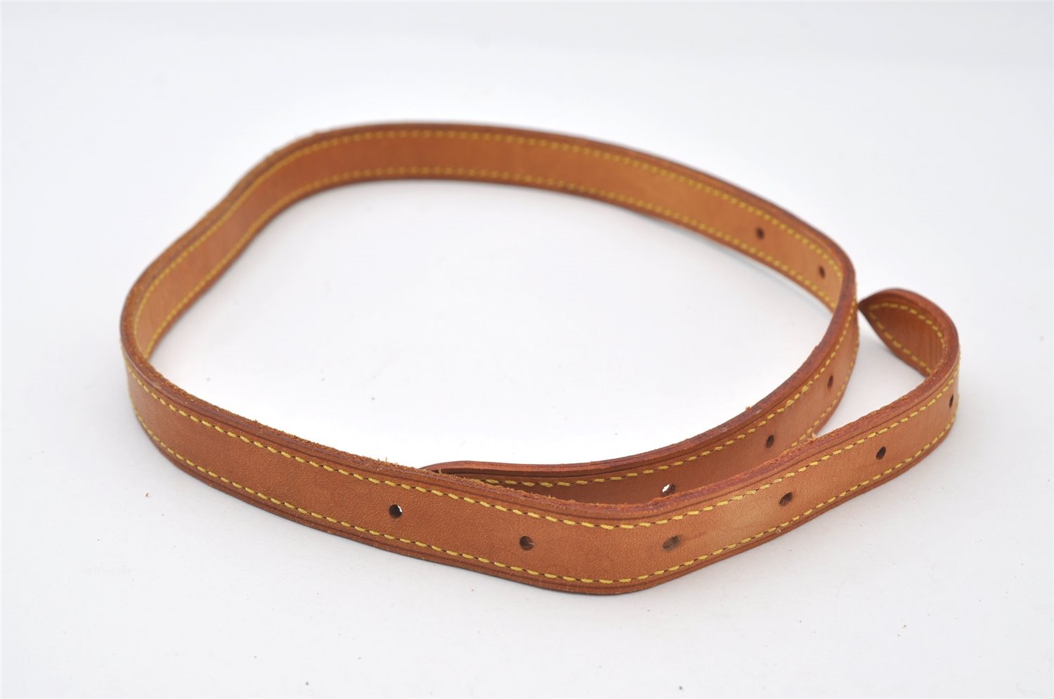 Authentic Louis Vuitton Leather Shoulder Strap For Bucket GM 31.9