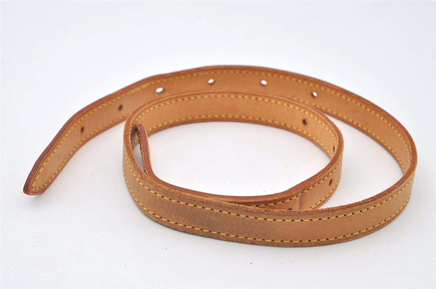 Authentic Louis Vuitton Leather Shoulder Strap For Bucket GM 31.9