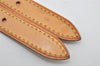 Authentic Louis Vuitton Leather Shoulder Strap For Bucket GM 31.9" Beige 0396J