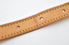 Authentic Louis Vuitton Leather Shoulder Strap For Bucket GM 31.9" Beige 0396J