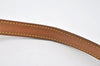 Authentic Louis Vuitton Leather Shoulder Strap For Bucket GM 31.9" Beige 0397J