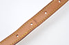 Authentic Louis Vuitton Leather Shoulder Strap For Bucket GM 31.9" Beige 0397J