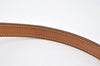 Authentic Louis Vuitton Leather Shoulder Strap For Bucket GM 31.9" Beige 0397J