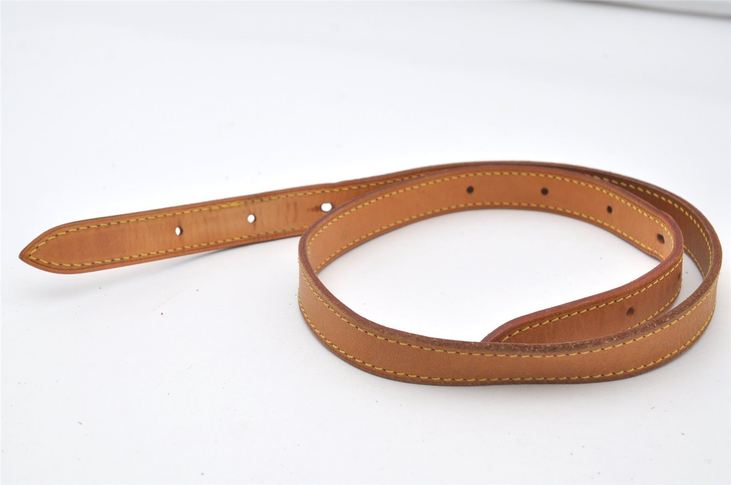 Authentic Louis Vuitton Leather Shoulder Strap For Bucket GM 31.9