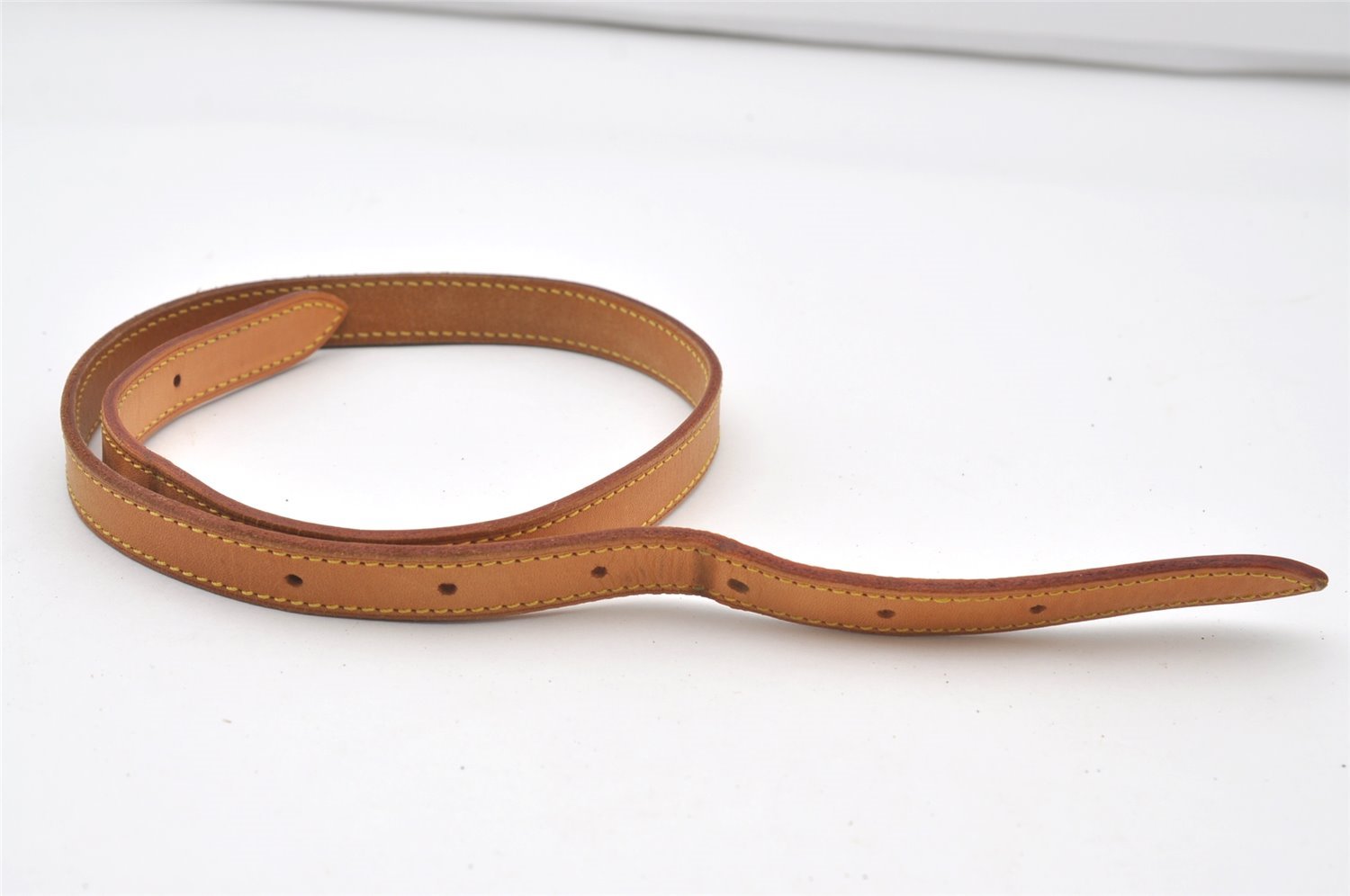 Authentic Louis Vuitton Leather Shoulder Strap For Bucket GM 31.9