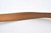 Authentic Louis Vuitton Leather Shoulder Strap For Bucket GM 31.9" Beige 0398J