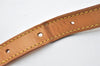 Authentic Louis Vuitton Leather Shoulder Strap For Bucket GM 31.9" Beige 0398J