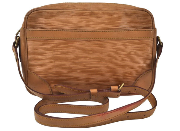 Authentic Louis Vuitton Epi Trocadero 24 Shoulder Cross Bag M52316 Beige 0399I