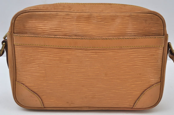 Authentic Louis Vuitton Epi Trocadero 24 Shoulder Cross Bag M52316 Beige 0399I