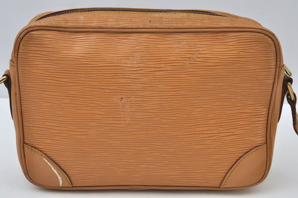 Authentic Louis Vuitton Epi Trocadero 24 Shoulder Cross Bag M52316 Beige 0399I