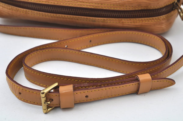 Authentic Louis Vuitton Epi Trocadero 24 Shoulder Cross Bag M52316 Beige 0399I