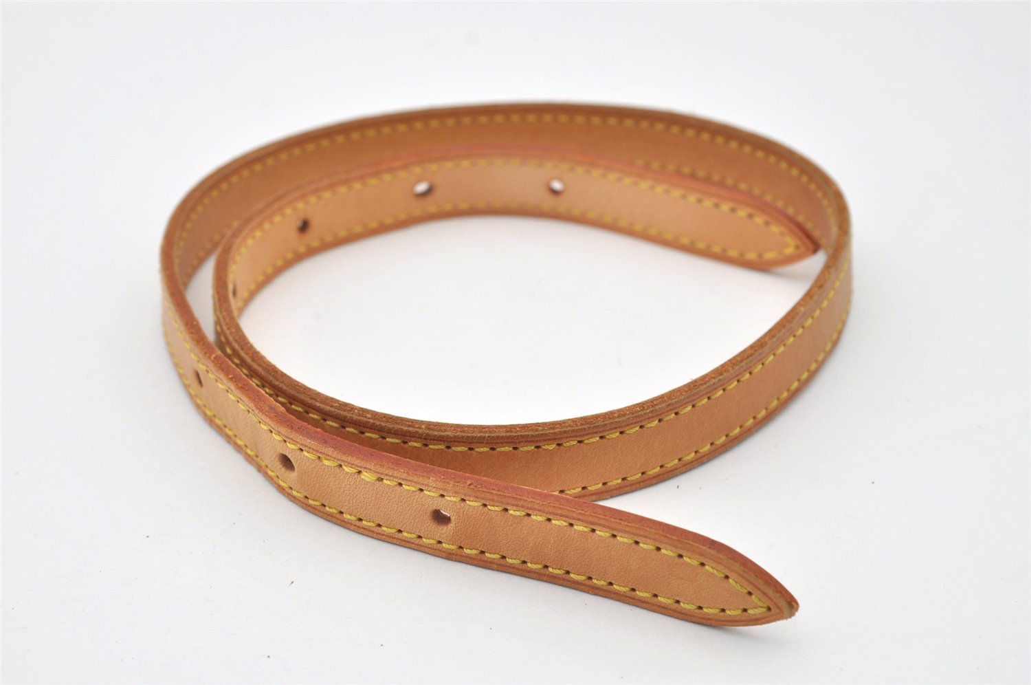 Authentic Louis Vuitton Leather Shoulder Strap For Bucket PM 27.6